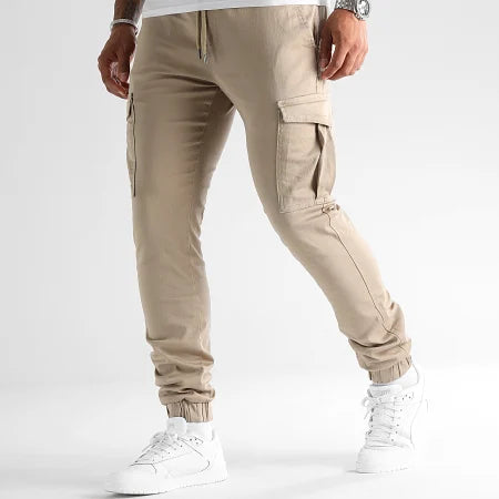 PANTALON CARGO BEIGE