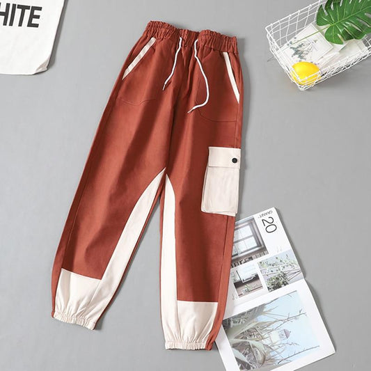 Pantalon cargo femme style pants