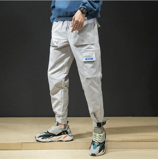 Pantalon cargo homme akra cheville élastique