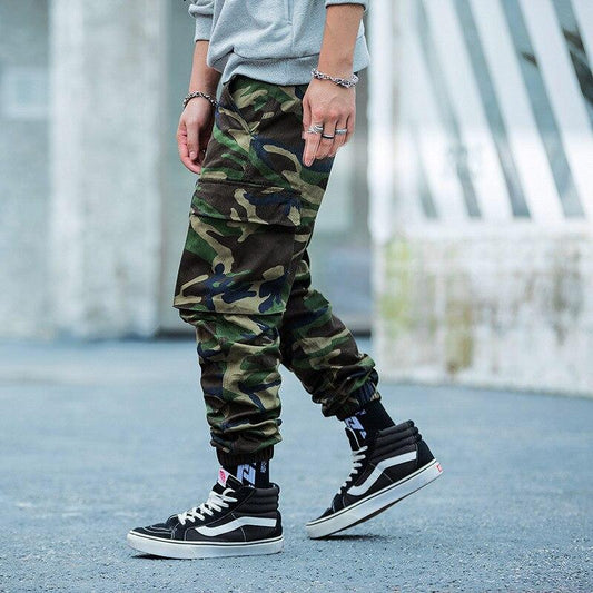 Pantalon cargo homme camouflage