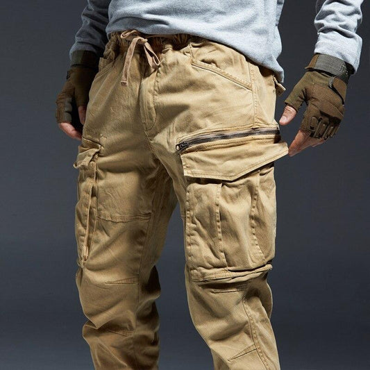 Pantalon cargo homme en coton