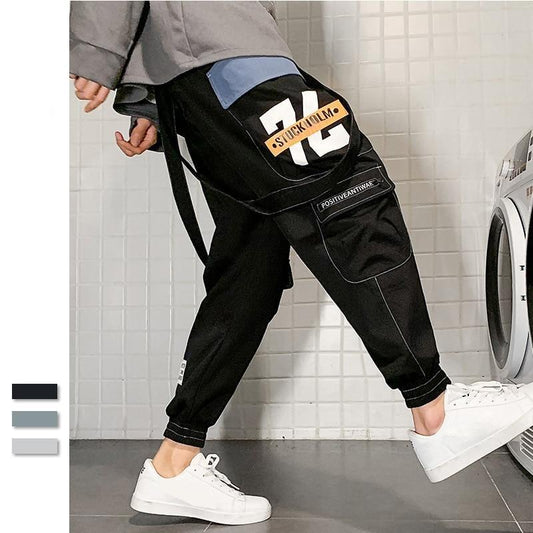 Pantalon cargo homme multi-zippé
