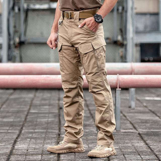 Pantalon cargo homme slim mince et imperméable
