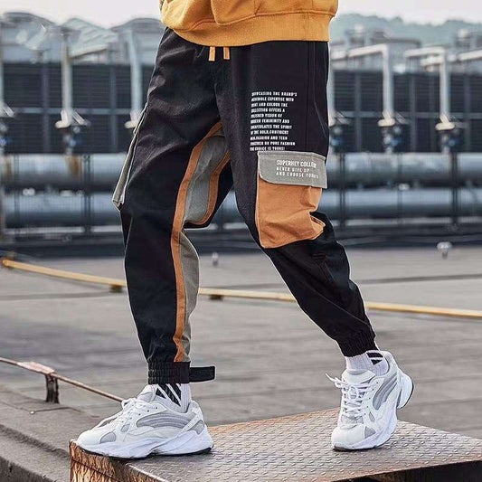 Pantalon cargo homme style Hip-hop
