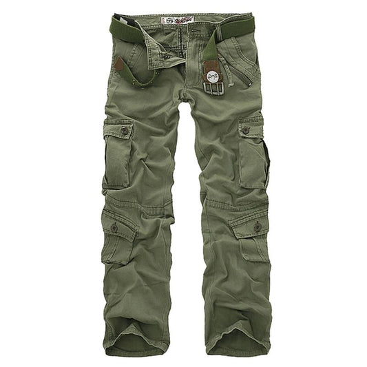Pantalon cargo homme tactique militaire avec de nombreuses poches